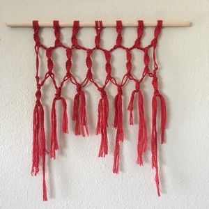 Hand - Crafted Macramé Wall Decor